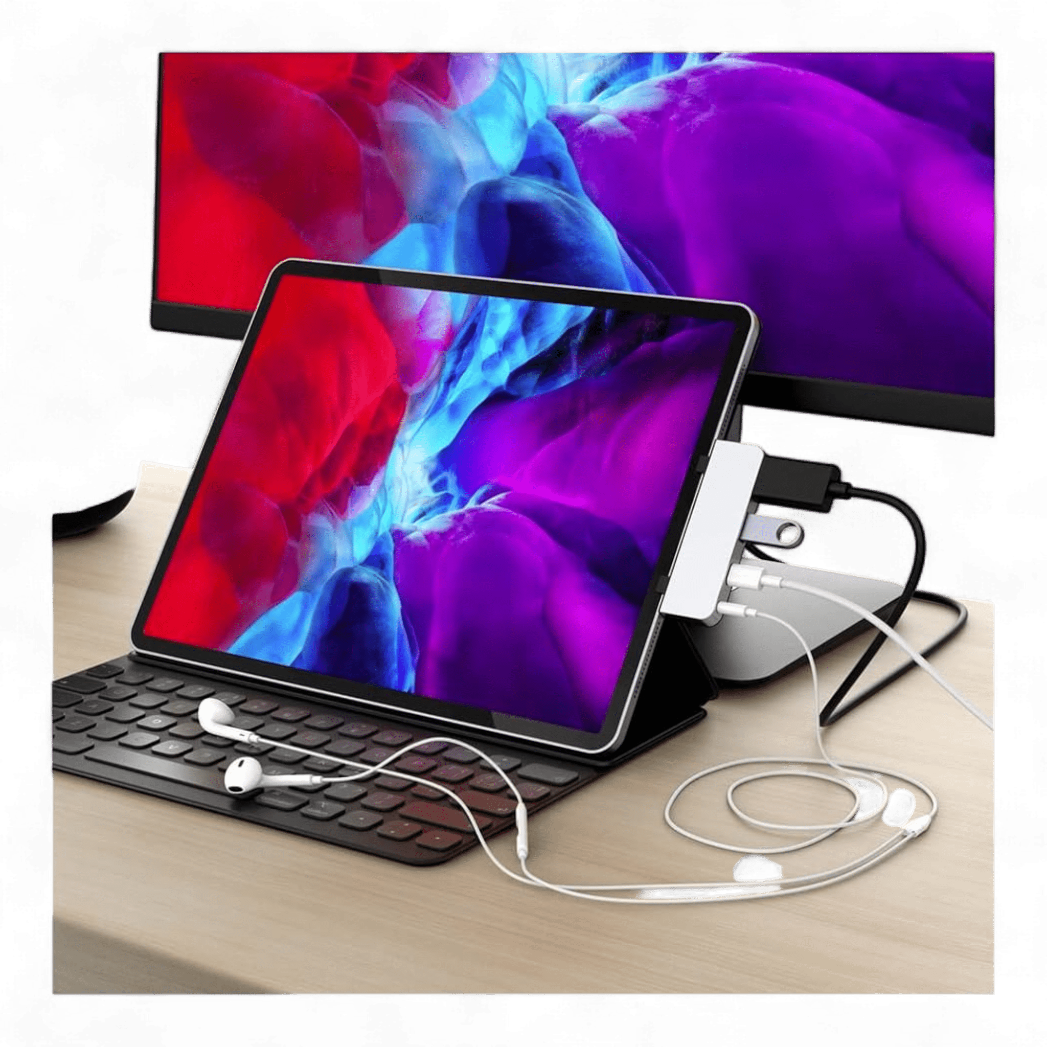 Hyper Hyperdrive 4in1 USB C Hub für IPAD Pro // Neuware bei Retourify e. K.