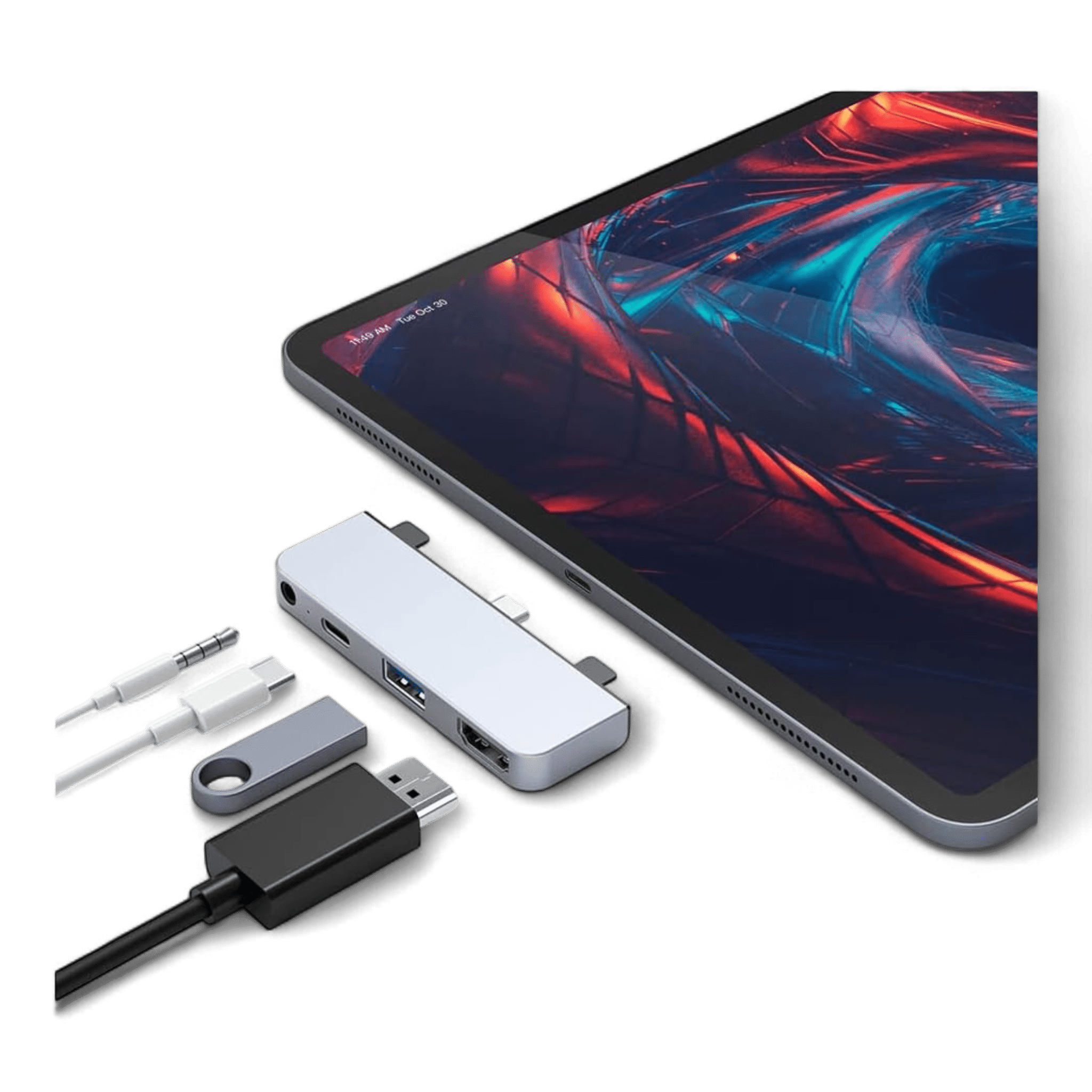 Hyper Hyperdrive 4in1 USB C Hub für IPAD Pro // Neuware bei Retourify e. K.