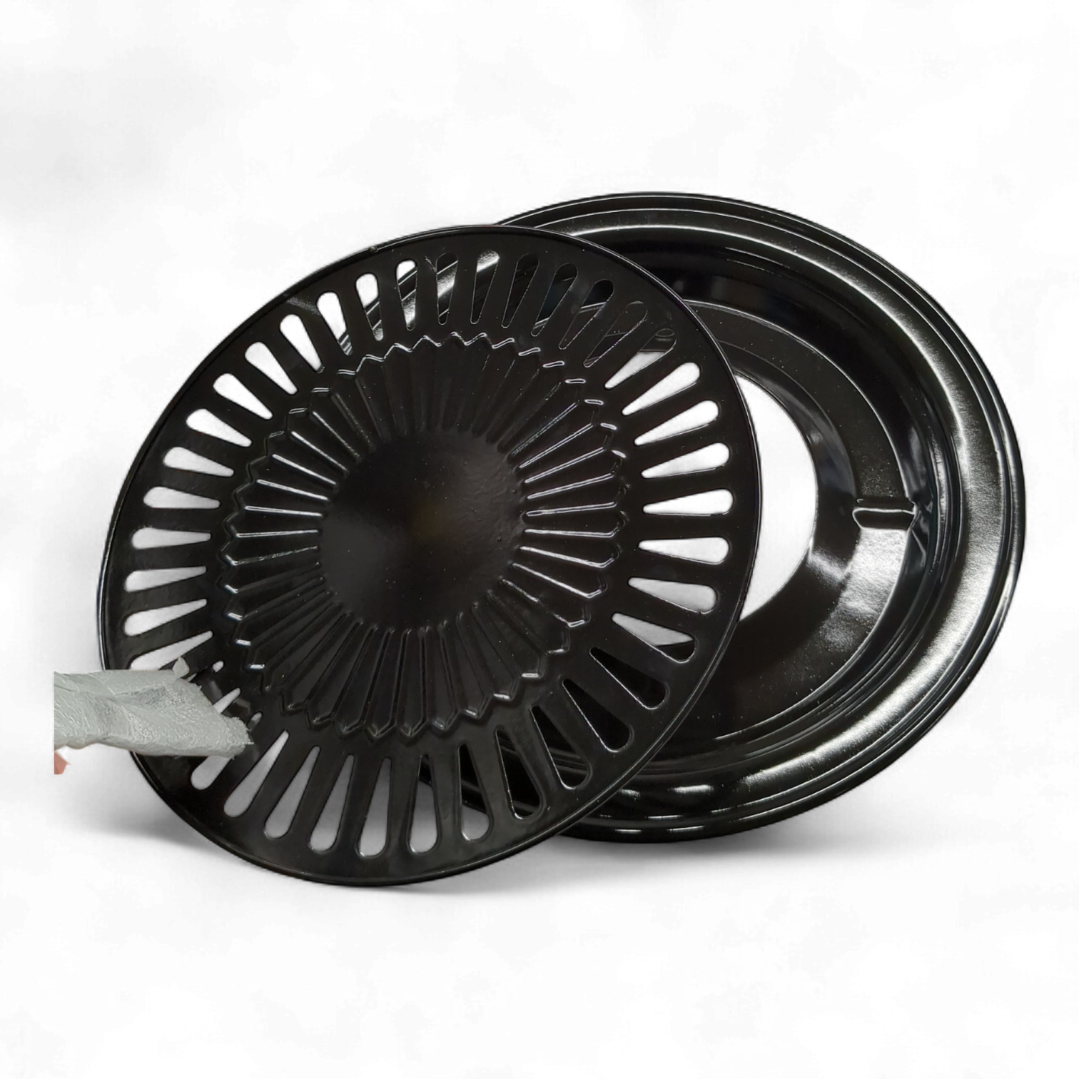 Imex Grill Platte für portable Gasöfen / 30,5 / 25 cm Durchmesser / Neu!