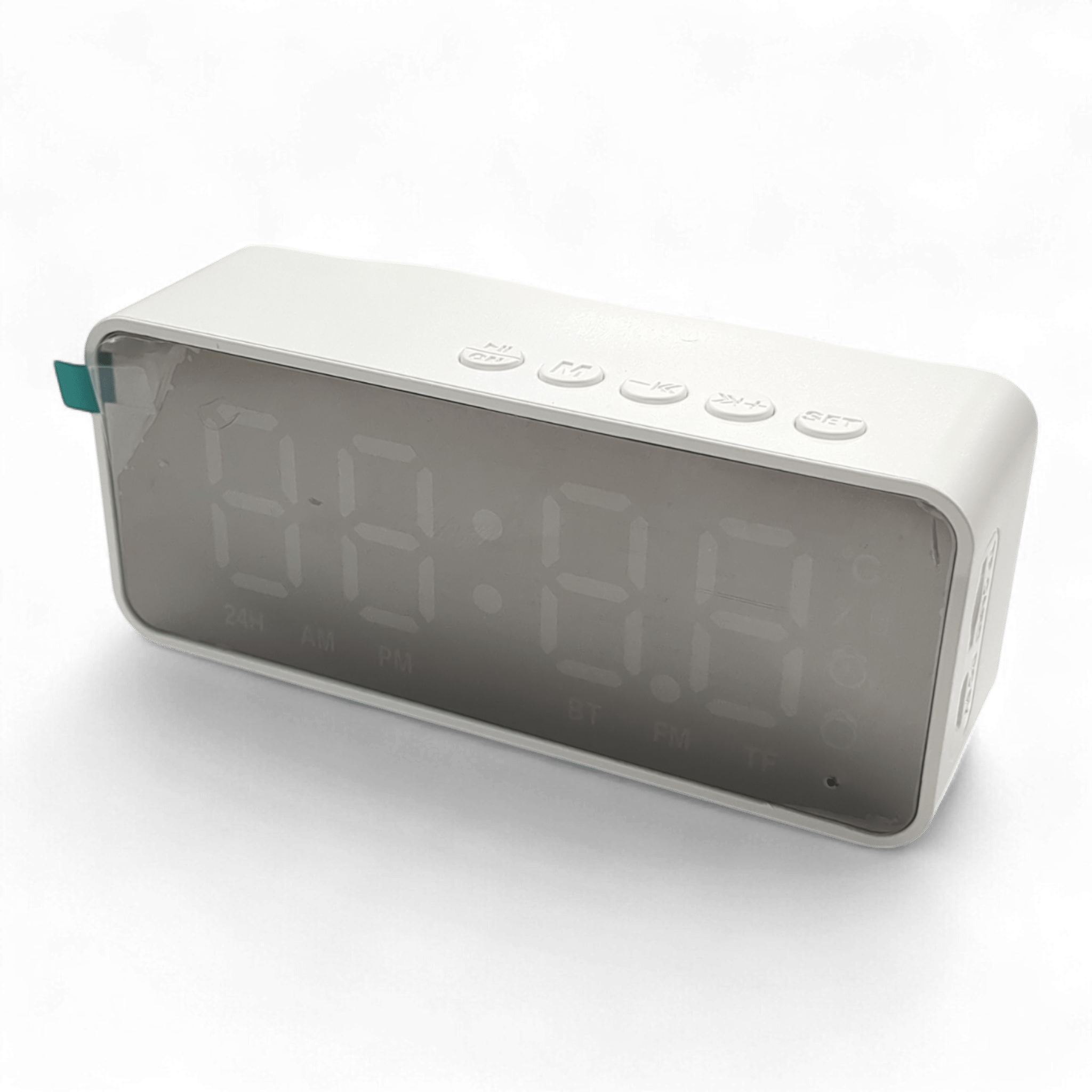 Kimiso K12 Bluetooth Lautsprecher / Weiß / Akku / Multifunktional // Neu bei Retourify e. K.