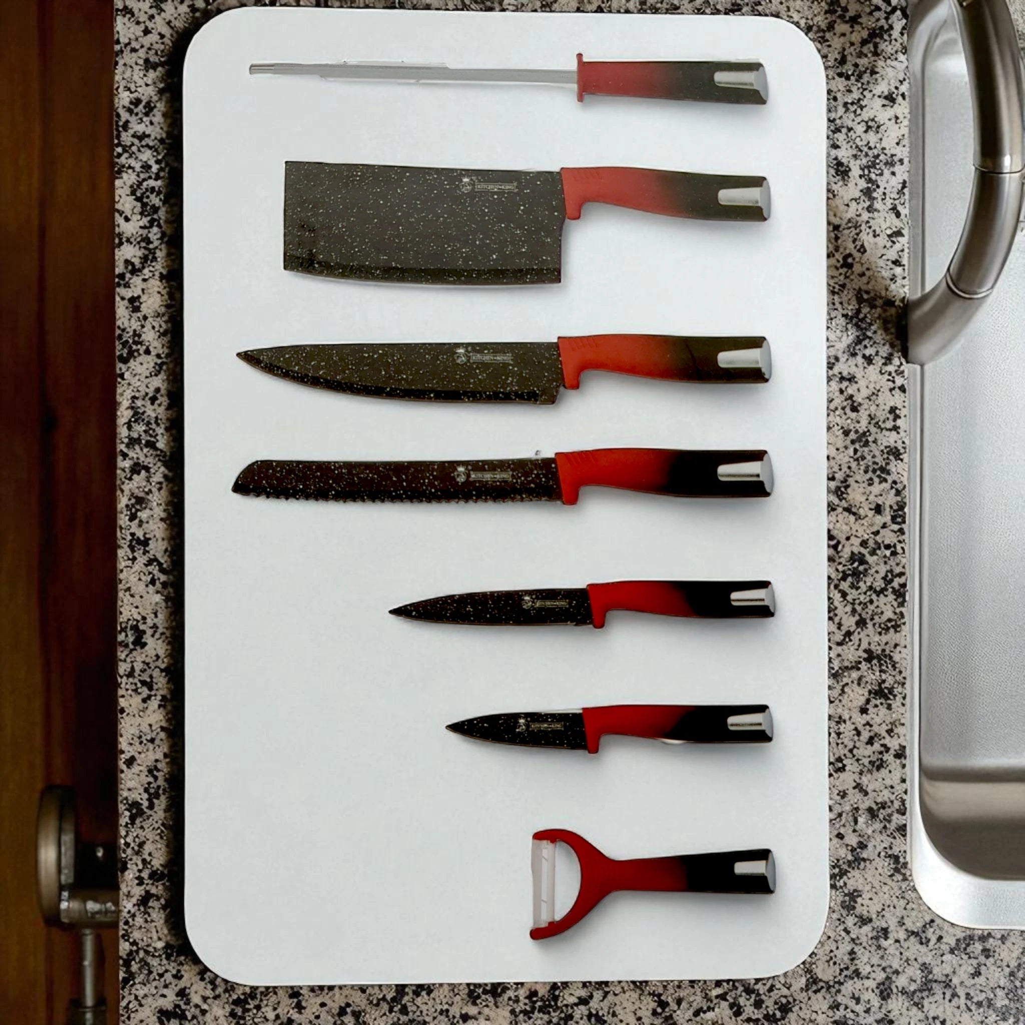 Kitchen King Professional Messerset - 8-teilig - versch. Ausführungen / Neu