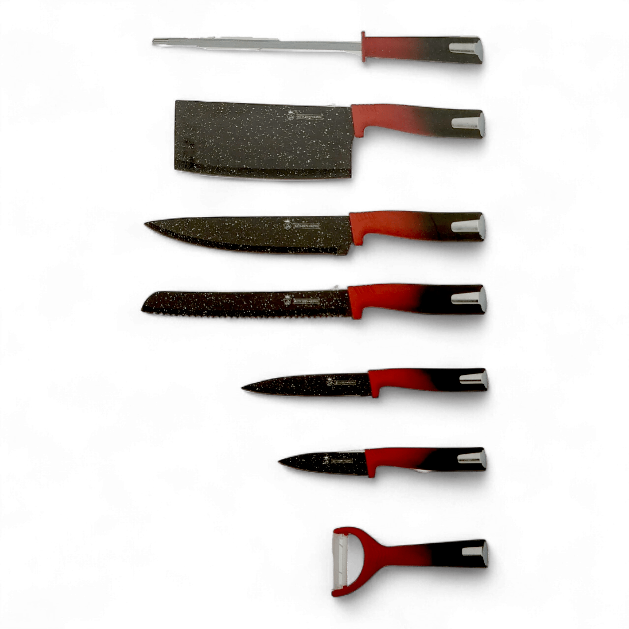 Kitchen King Professional Messerset - 8 - teilig - versch. Ausführungen / Neu bei Retourify e. K.