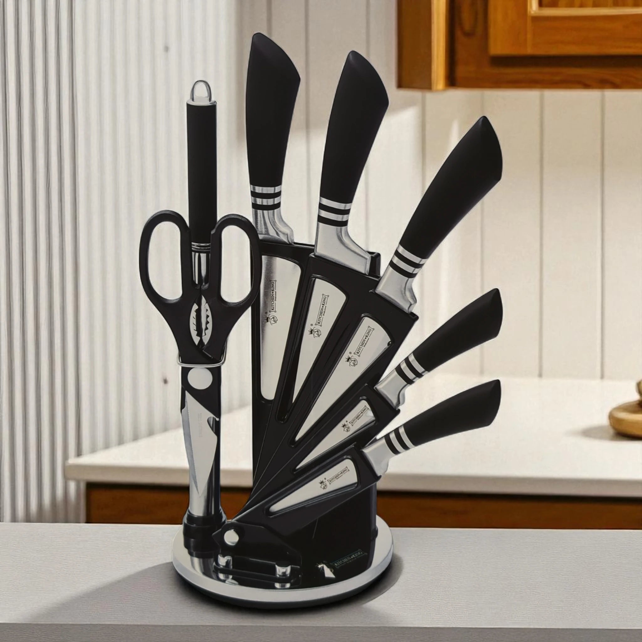 Kitchen King Professional Messerset - 8 - teilig - versch. Ausführungen / Neu bei Retourify e. K.