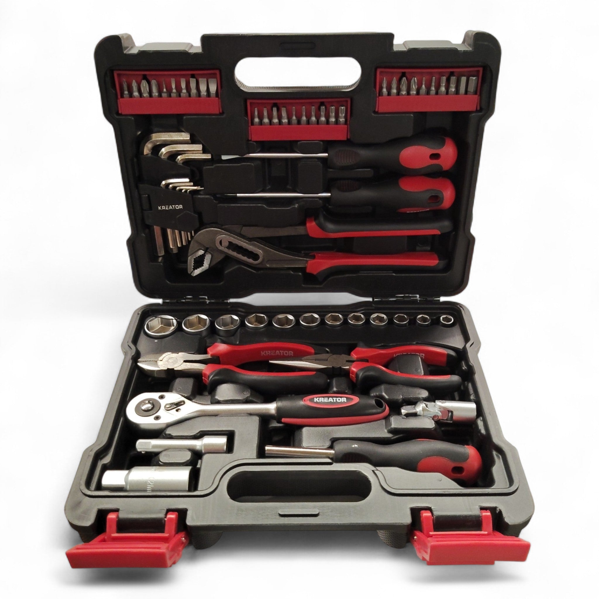 KREATOR 61 - teiliges Werkzeugset im Koffer / kompakter Koffer // Neuware! bei Retourify e. K.