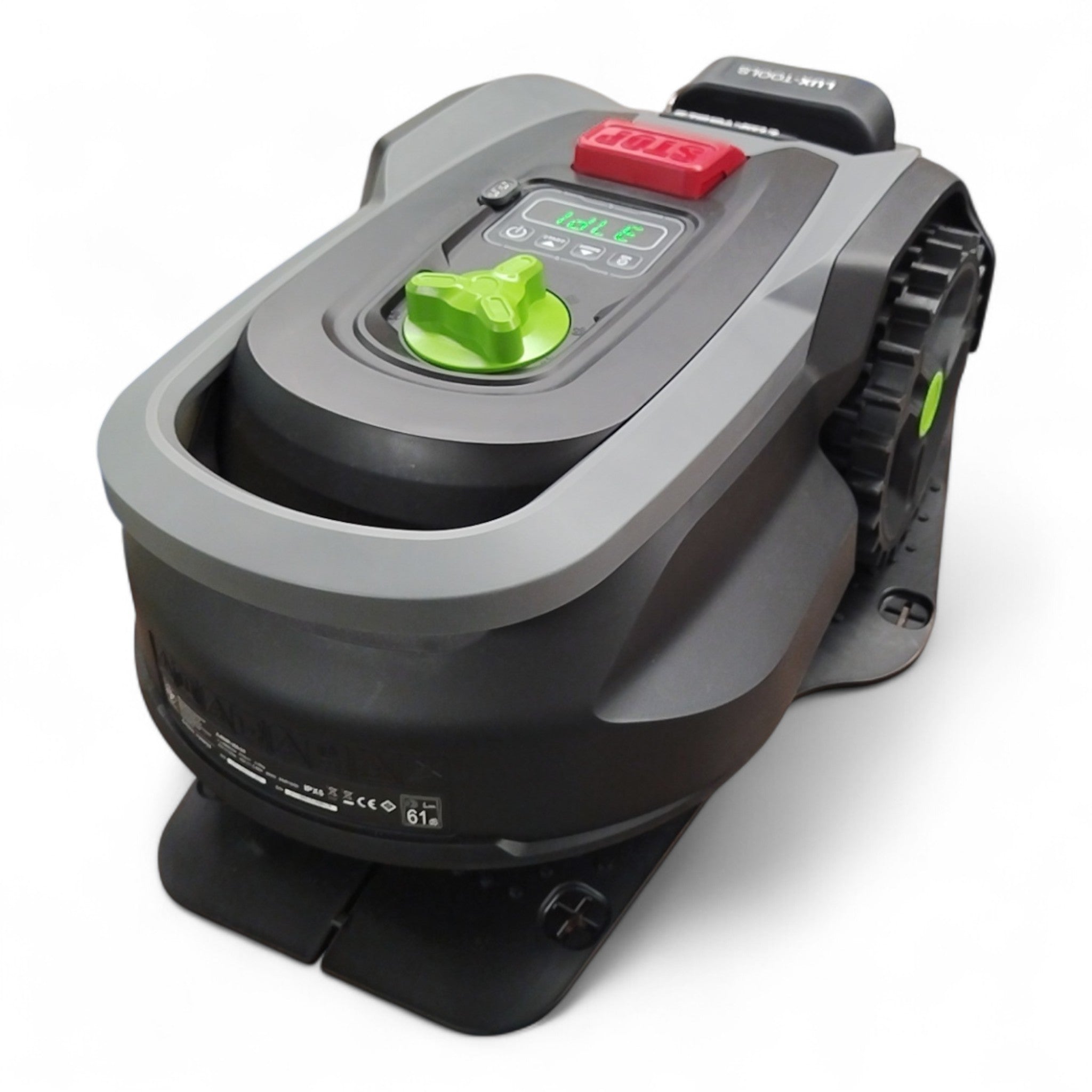 LUX Tools Mähroboter A-RMR-300-24, Brushless, bis 300 m², 20V/2,4Ah Li-Ion Akku // Top B Ware!