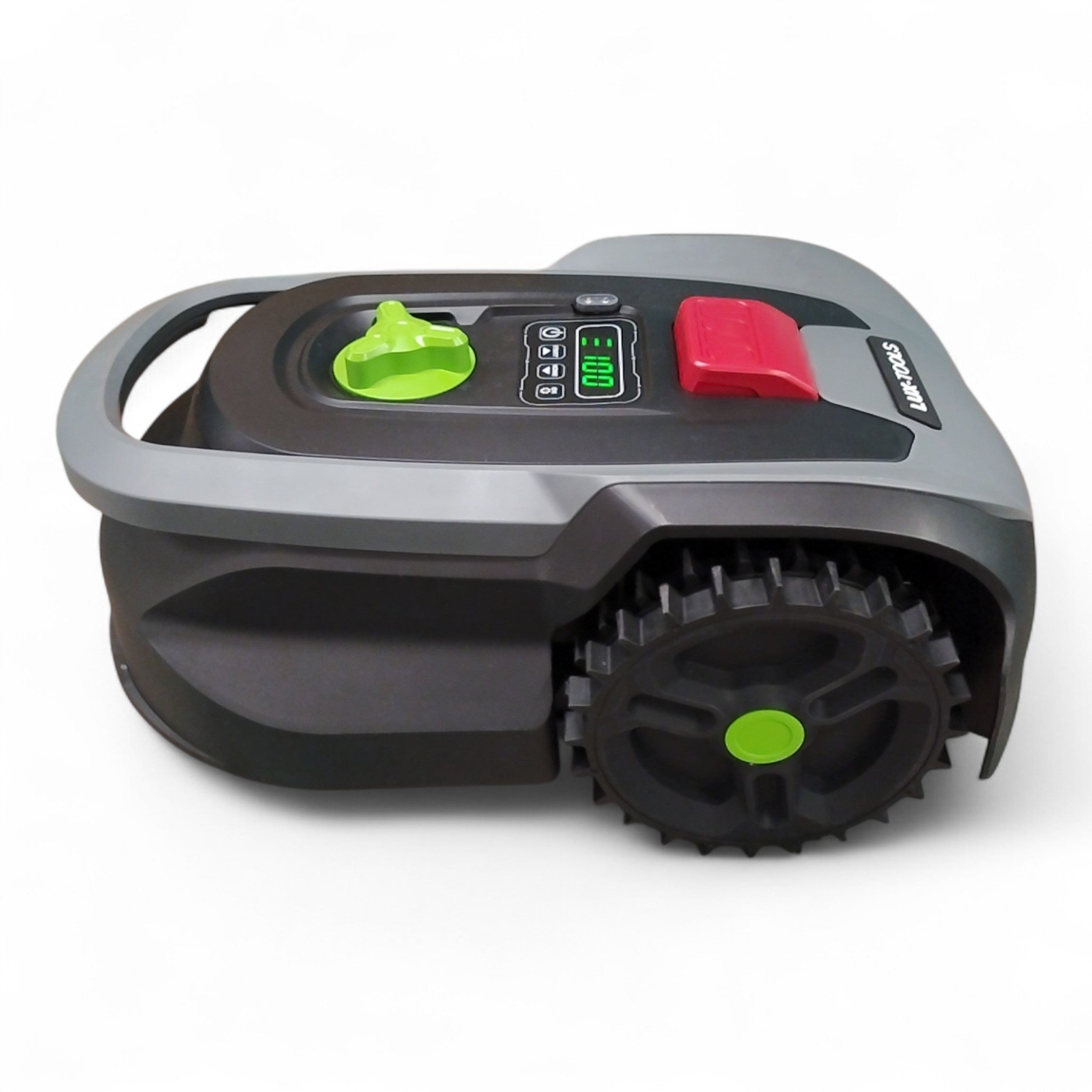 LUX Tools Mähroboter A-RMR-300-24, Brushless, bis 300 m², 20V/2,4Ah Li-Ion Akku // Top B Ware!