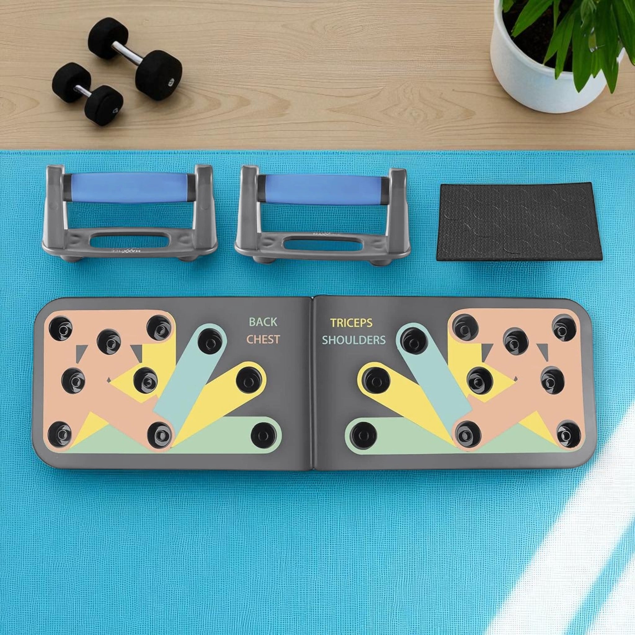 Maxxmee Push-up Board / gezieltes Muskeltraining / B Ware