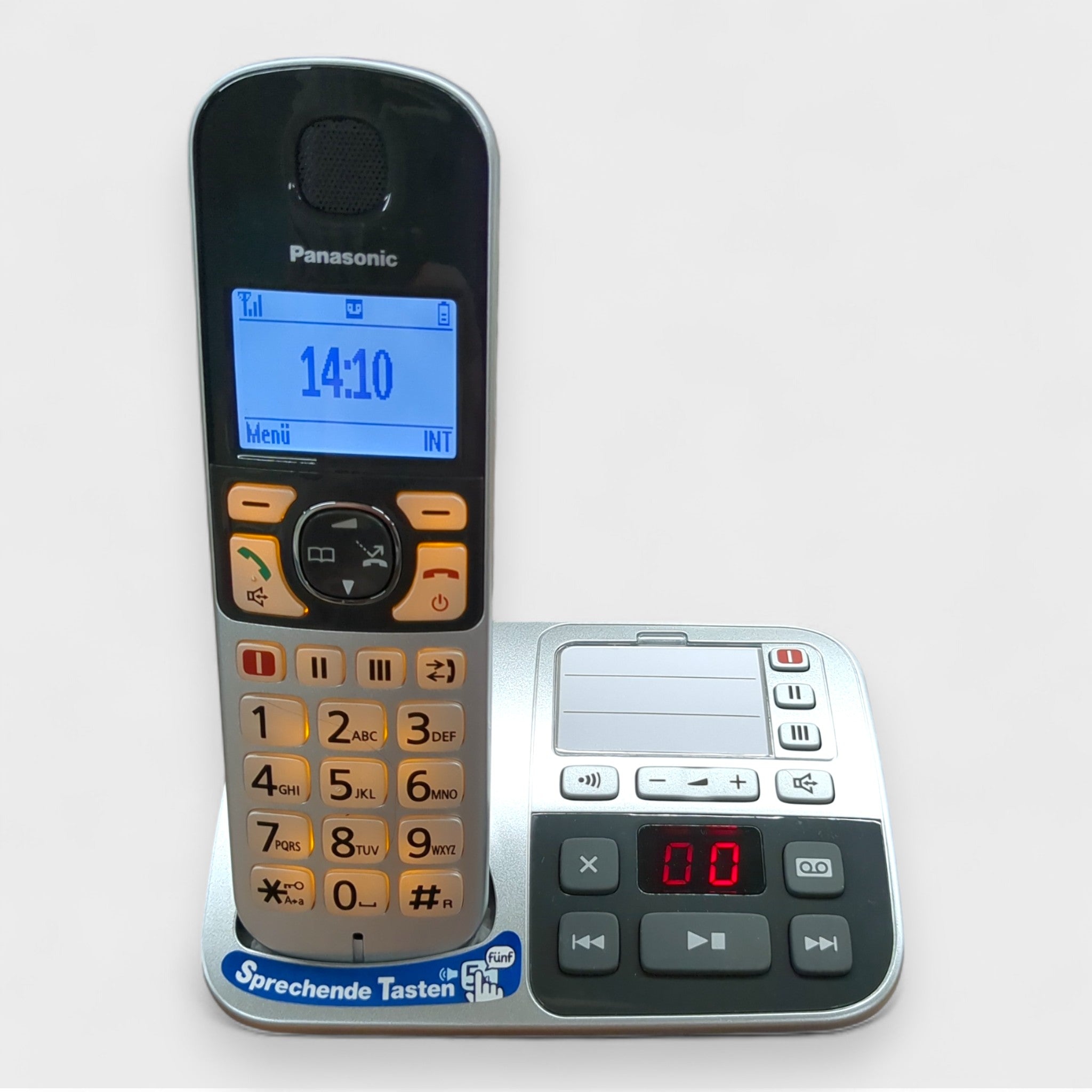 Panasonic KX - TGE522 Duo Schnurlostelefon für Familie und Senioren / Hörgerätekompatibel // B Ware bei Retourify e. K.