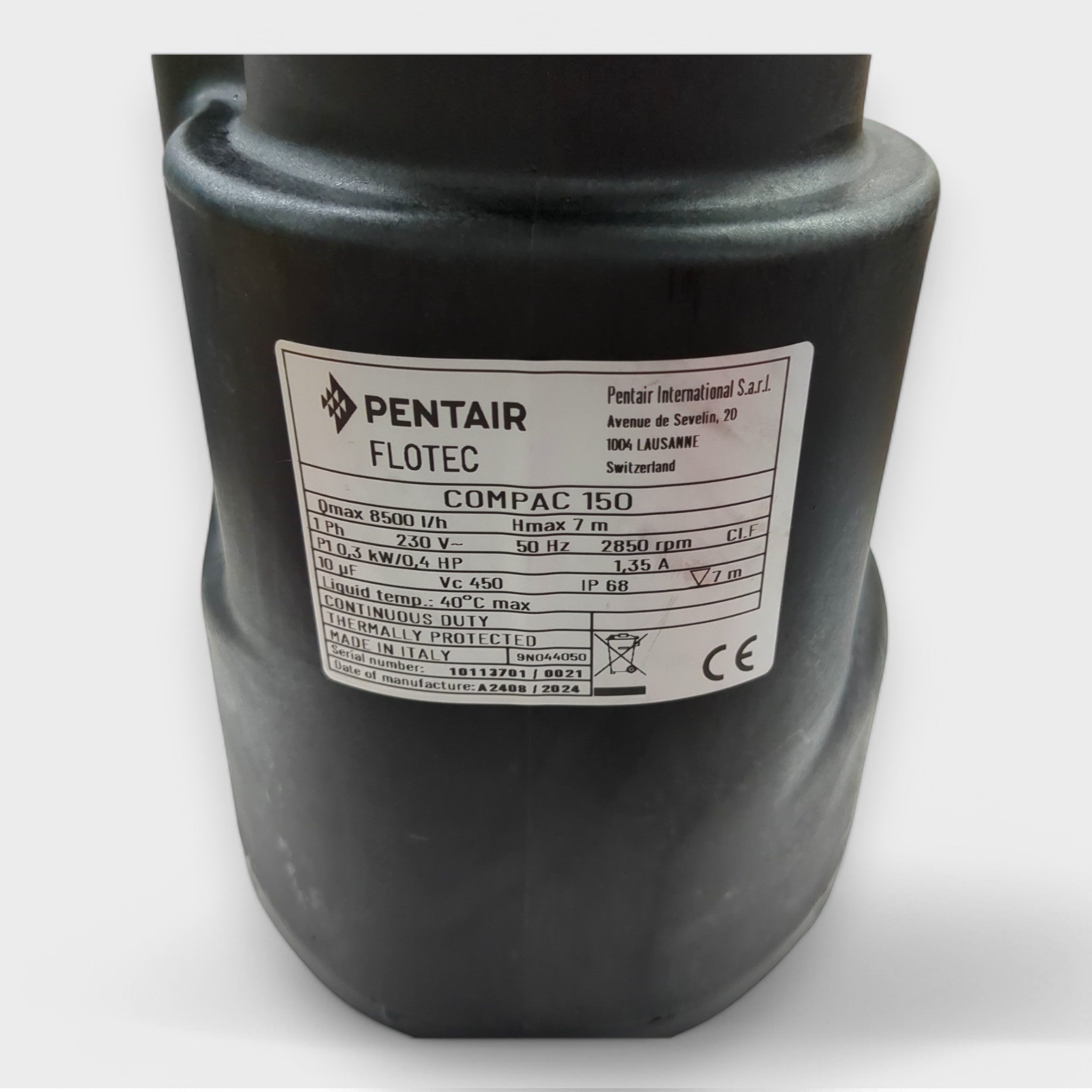 Pentair Flotec Compac 150 Klarwasser Pumpe / TÜV - GS geprüft // B Ware bei Retourify e. K.