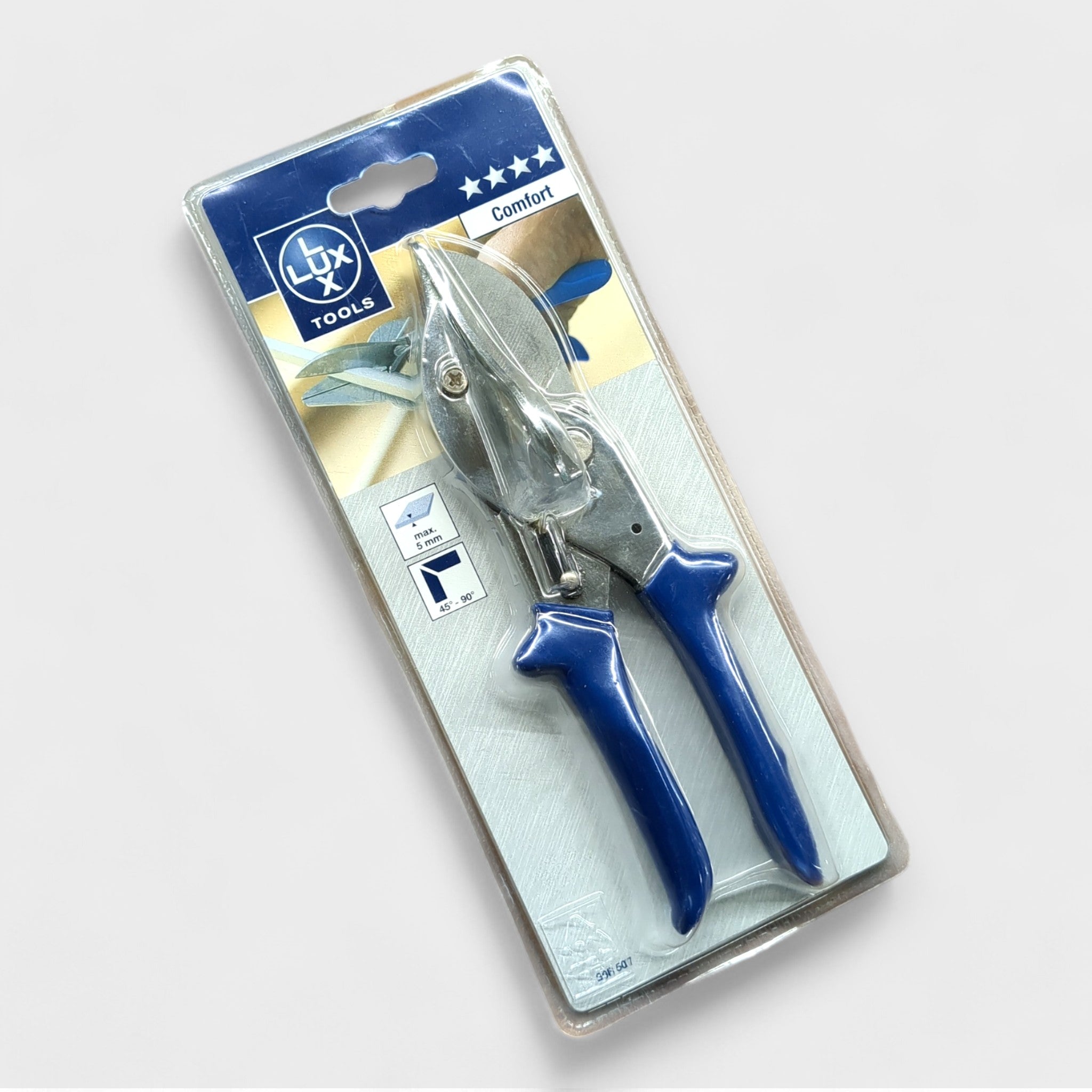 Sockelleistenschneider Lux Tools Comfort / max. 5 mm Materialstärke / 45 - 90 Grad Winkel // Neuware bei Retourify e. K.
