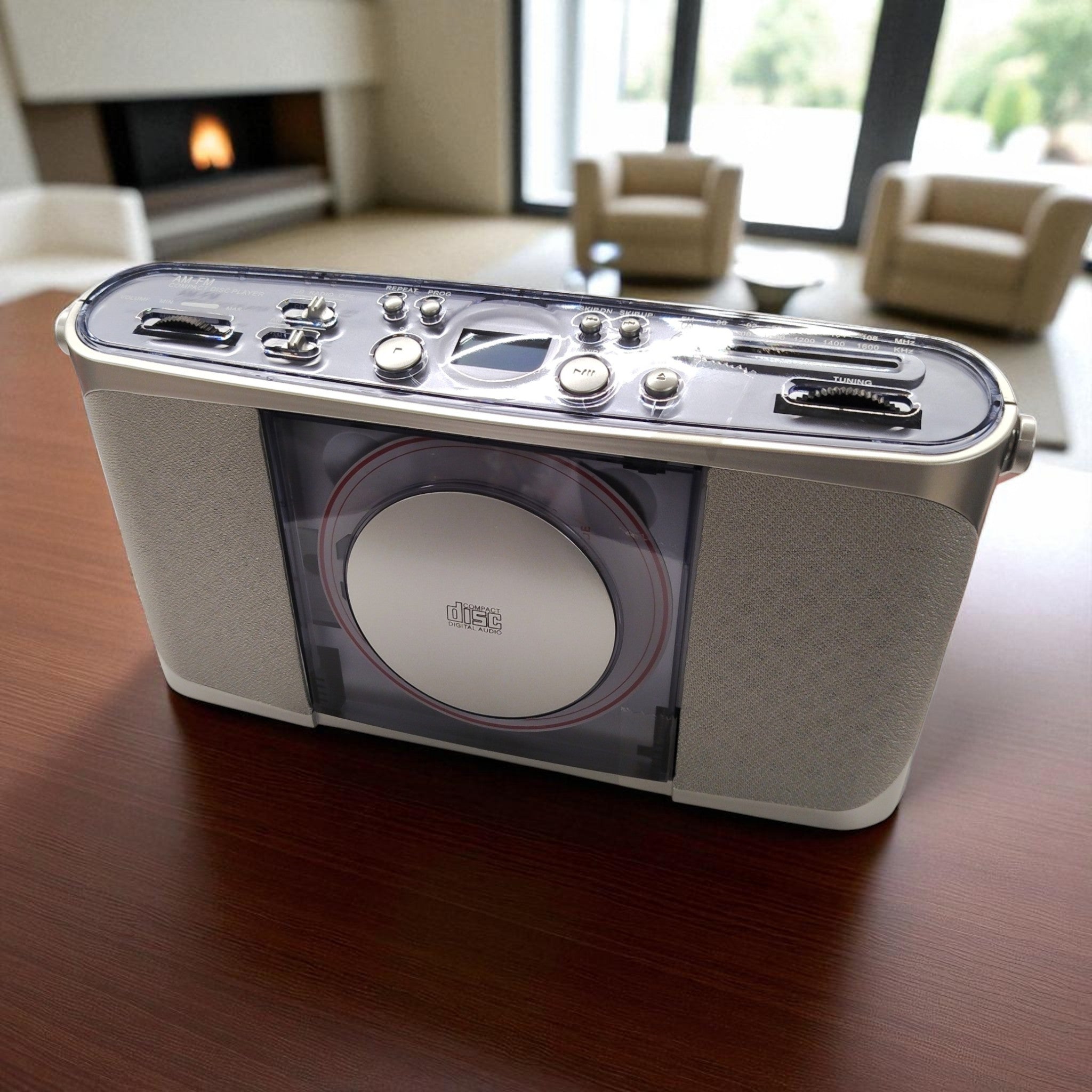 Weltbild Kofferradio mit CD / Betrieb mit Batterien oder Strom // Neu bei Retourify e. K.