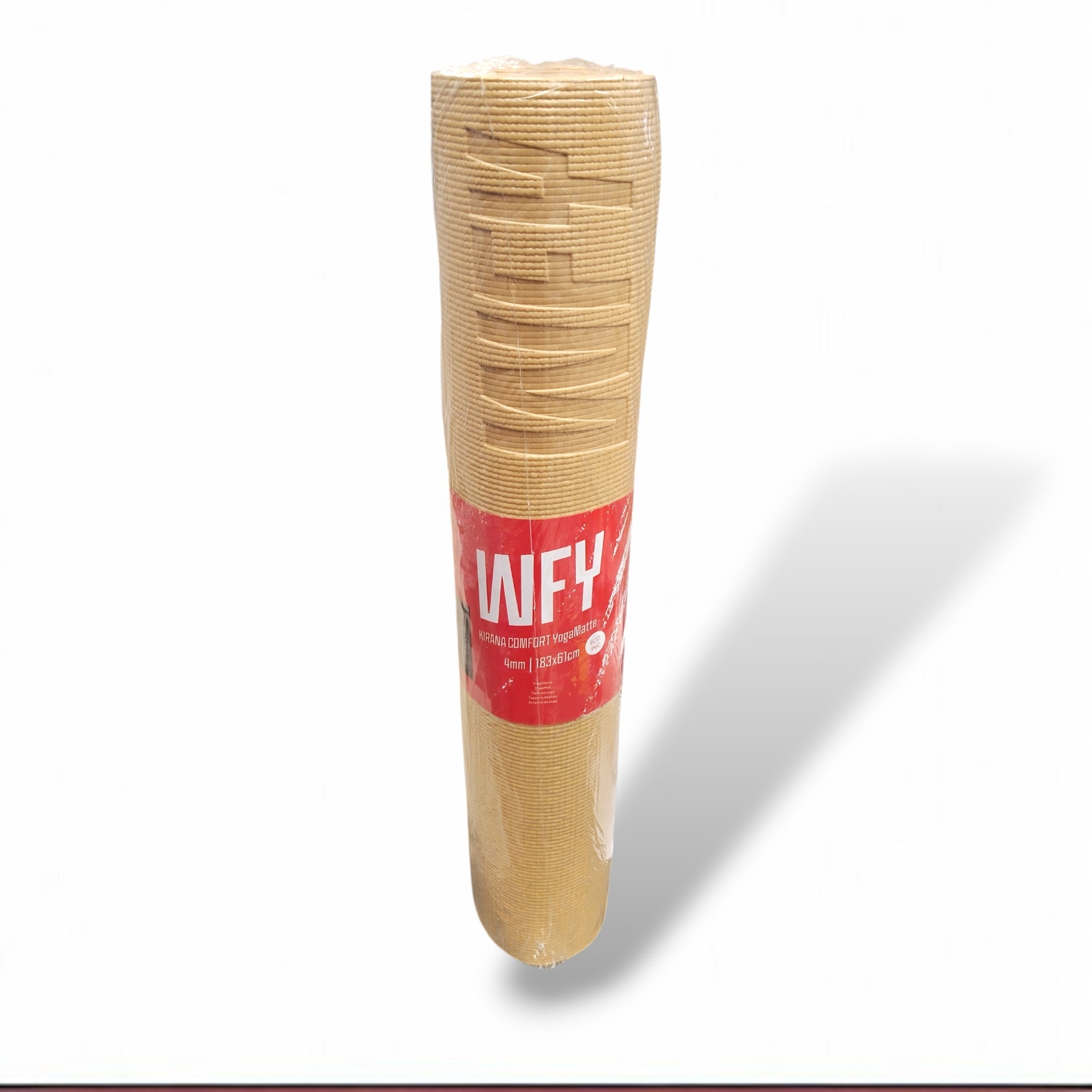 WFY Korans Comfort Yoga Matte 4mm dünn, verschiedene Farben, 183 x 61 cm [Neuware], attraktive Sonderposten, geprüfte B-Ware im Bestzustand, exklusive Einzelstücke und günstige Retouren-Deals mit voller Funktionalität.