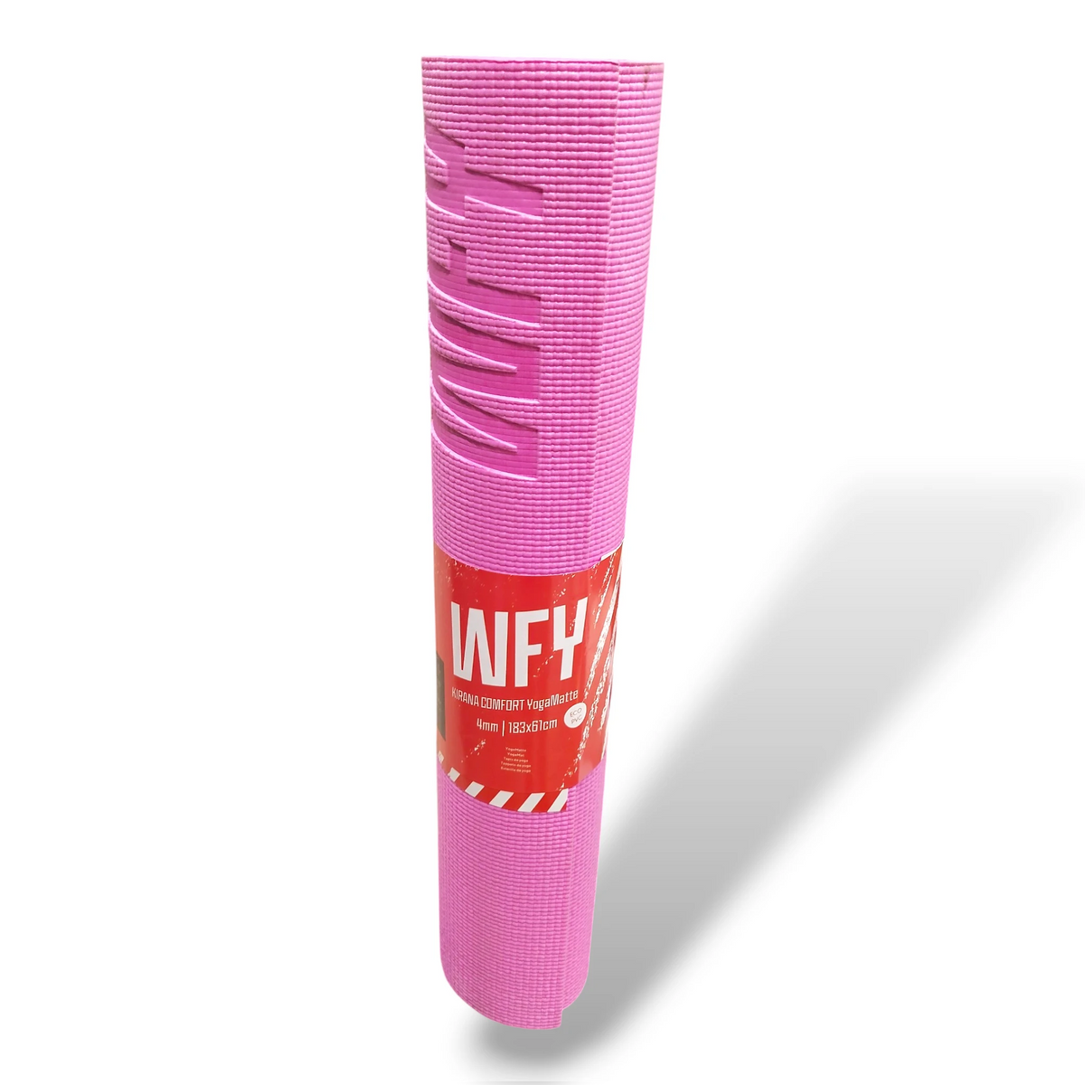 WFY Korans Comfort Yoga Matte 4mm dünn, verschiedene Farben, 183 x 61 cm [Neuware] in Rosa, attraktive Sonderposten, geprüfte B-Ware im Bestzustand, exklusive Einzelstücke und günstige Retouren-Deals mit voller Funktionalität.