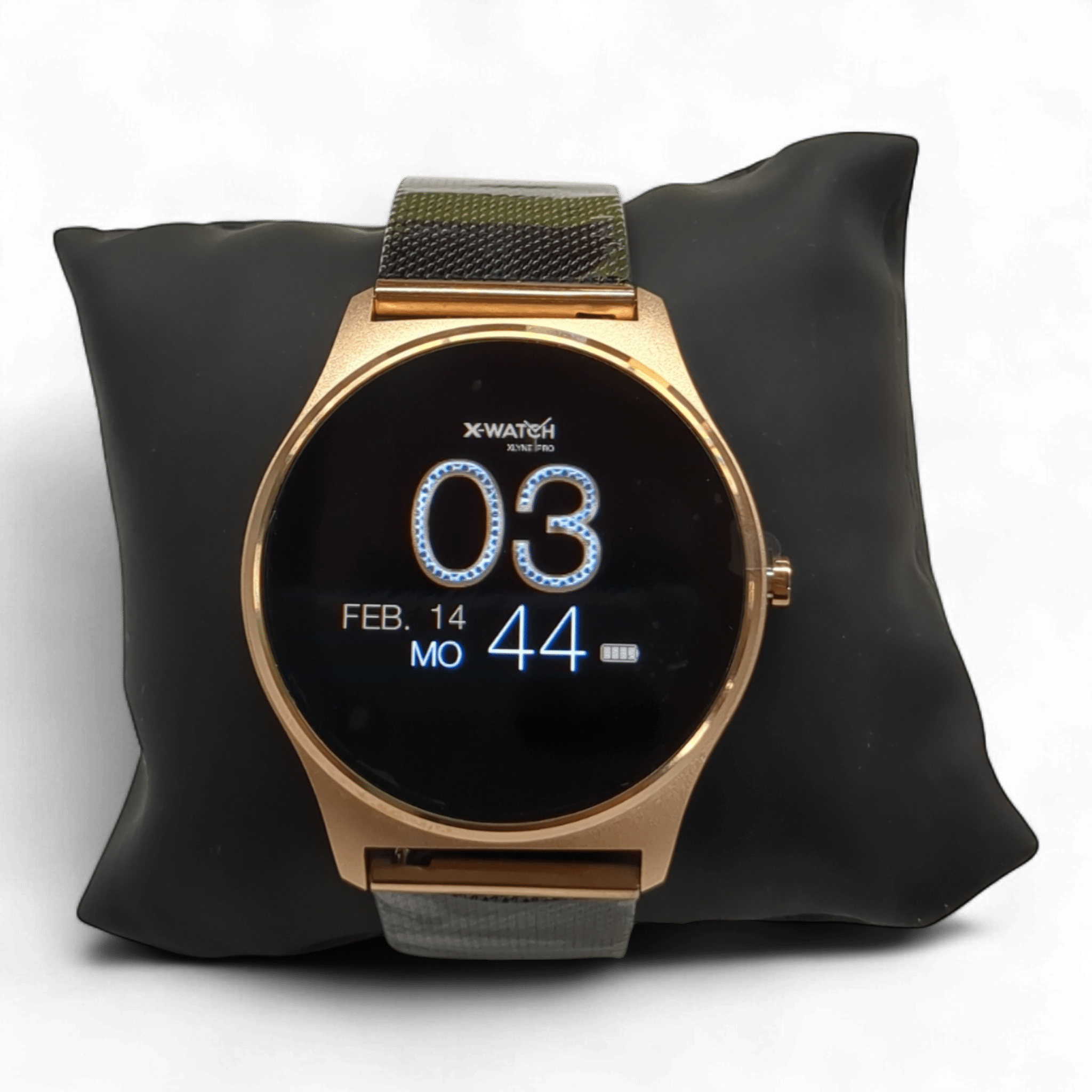 XLyne Joli XW Pro Smartwatch / 1.22 Zoll / Android + iOS / Farbe Rosegold // B Ware bei Retourify e. K.