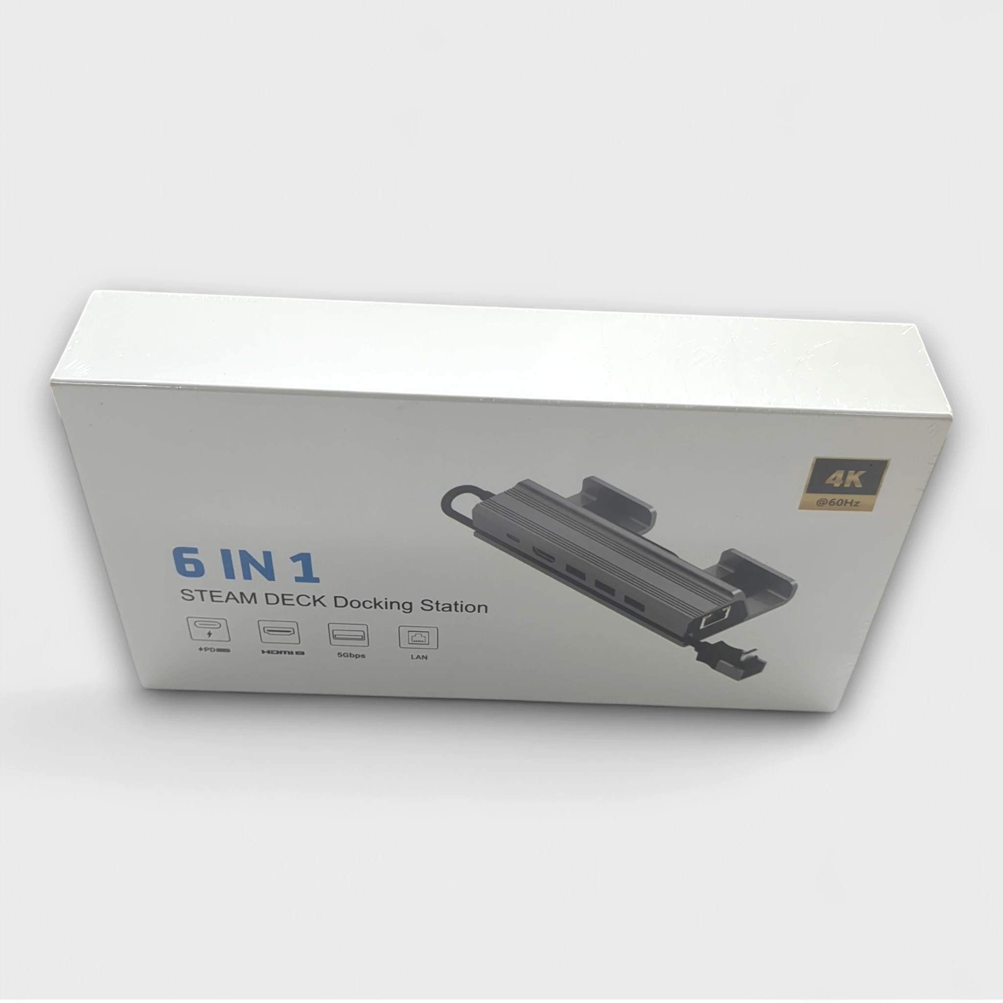 YH Steam Deck Dockingstation 6 in 1 / USB 3.0 + HDMI, Gigabit // Neu bei Retourify e. K.