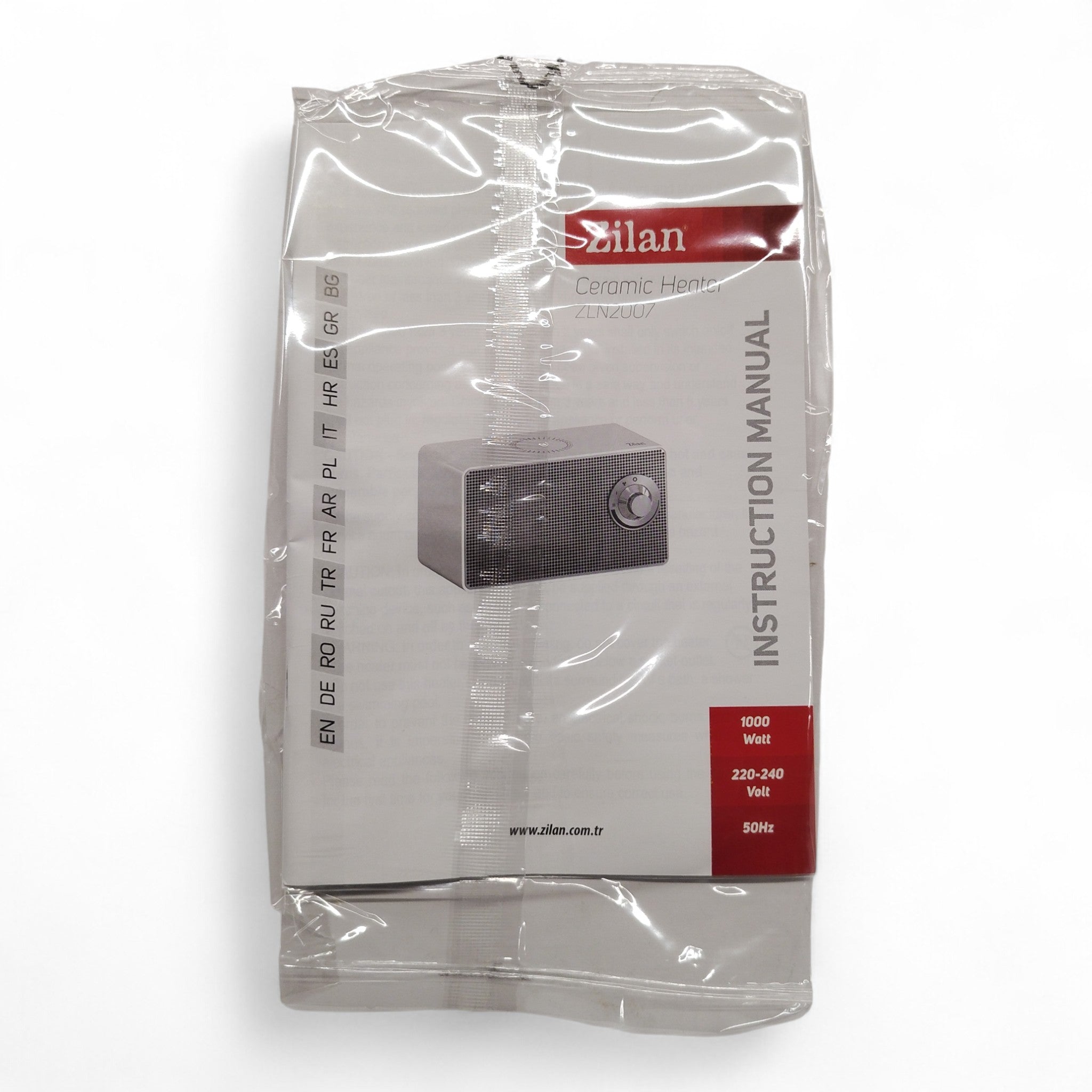 Zilan kompakter Keramik Heizlüfter ZLN2007 / Zwei Heizstufen 600W / 1000W / sehr leise // Top B Ware bei Retourify e. K.